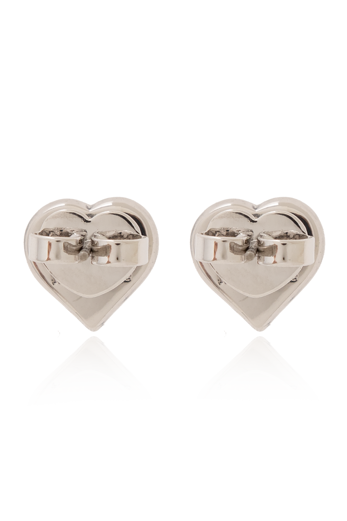 Silver Take Heart collection earrings Kate Spade Vitkac Italy